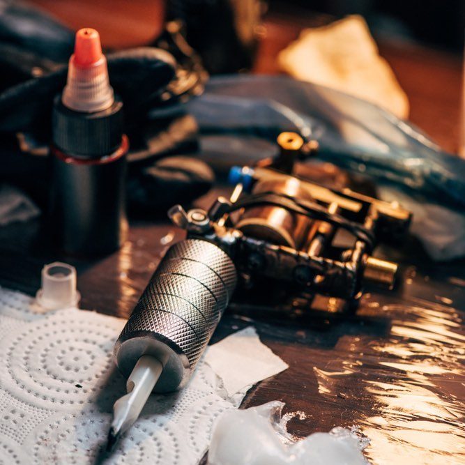 Examples of work by Mohawk Tattoo Studio artists